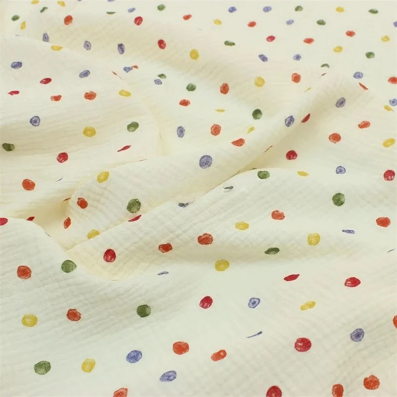 Textile Sewing Patterns - 135x50cm Veelzijdige dubbele mousseline stof, klassiek