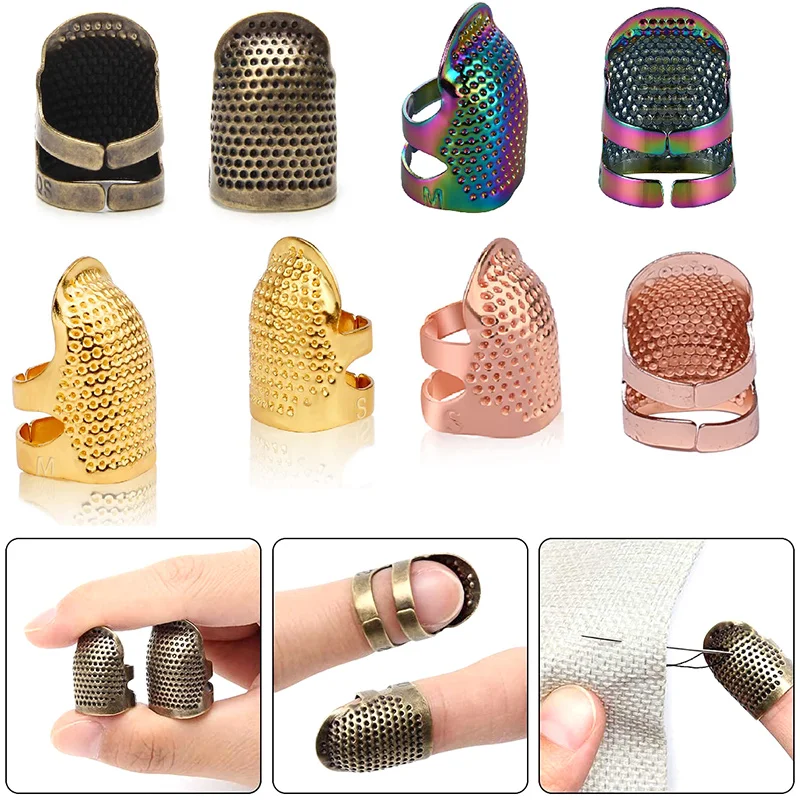 Sewing Thimble Metal - 1-3PCS Naaien Vingerhoed Handwerken Naaien Vingerhoed