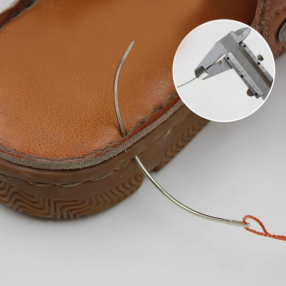 Sewing Tas - 4 stuks naainaald leer ambachtelijke naaien