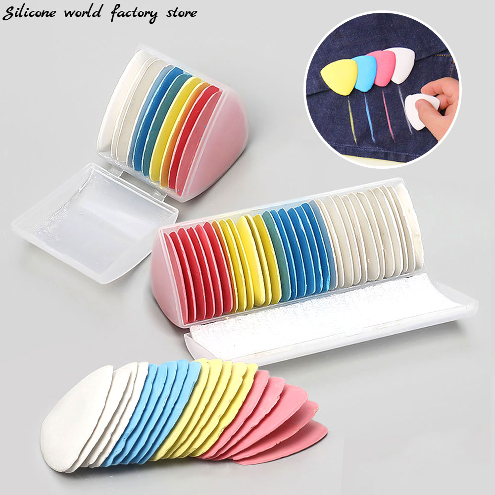 Tailor Chalk Marker - Silicone World 10/30 stks/set Kleurrijke Kleermaker