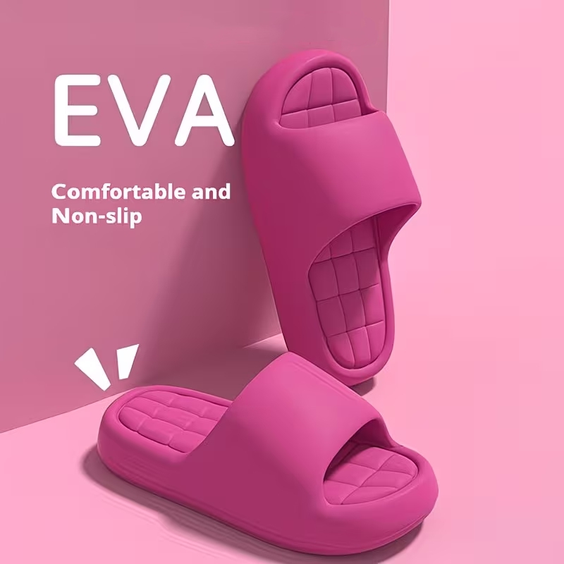 Sewing House - Dames Zomerslippers Badkamer Doucheschoenen Dikke Zachte