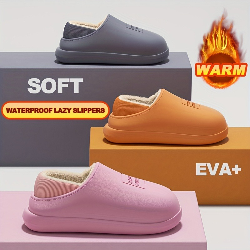 Sewing House - Winter EVA Warme Slippers Mannen Vrouwen