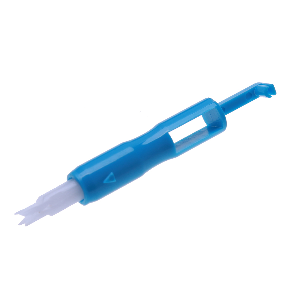 Needle Threader Tool - 5/4/3/2/1PCS Handleiding Naaldinrijgers Plastic Compact Efficiënte
