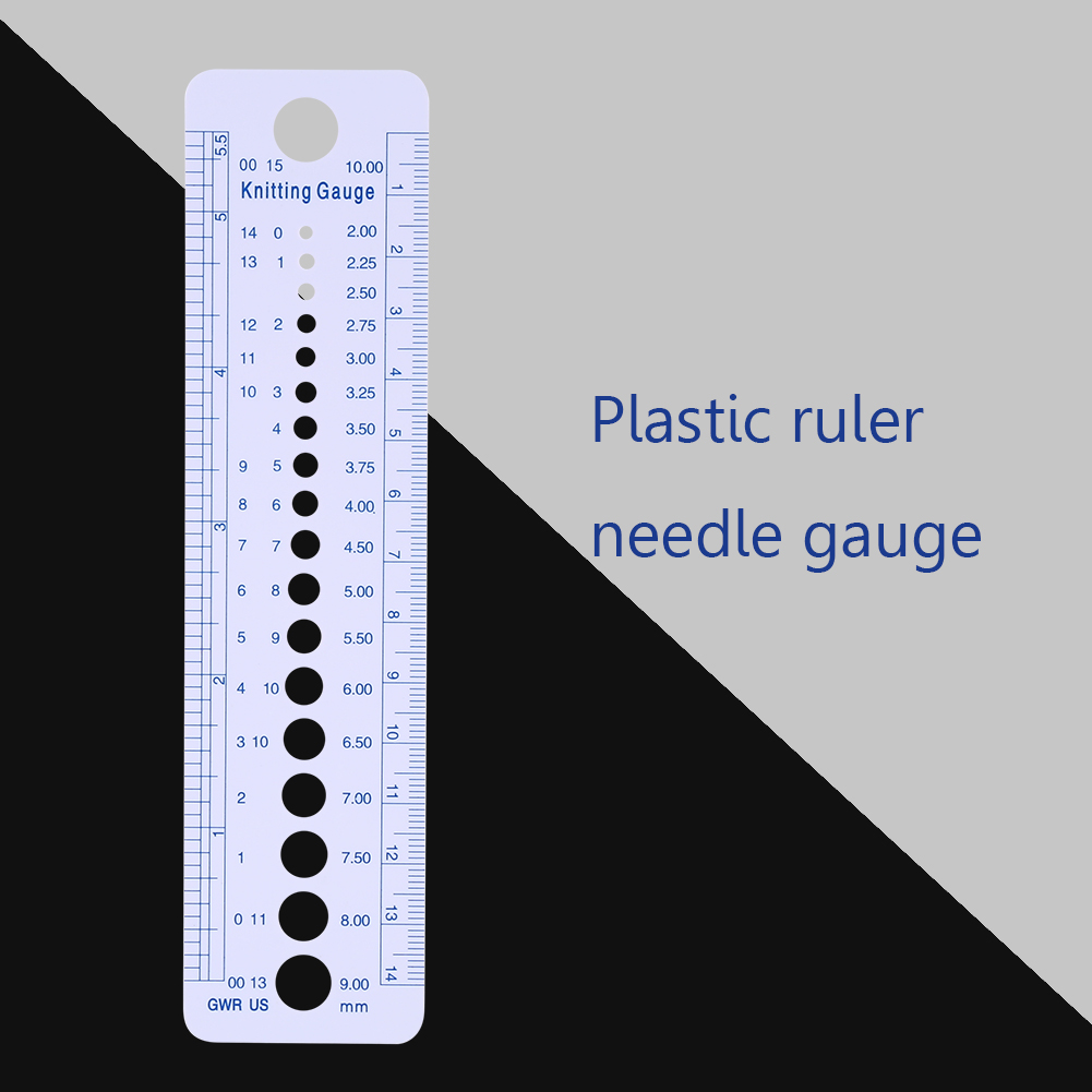 Sewing Tas - Quilten Patchwork Liniaal Plastic Breinaald Gauge