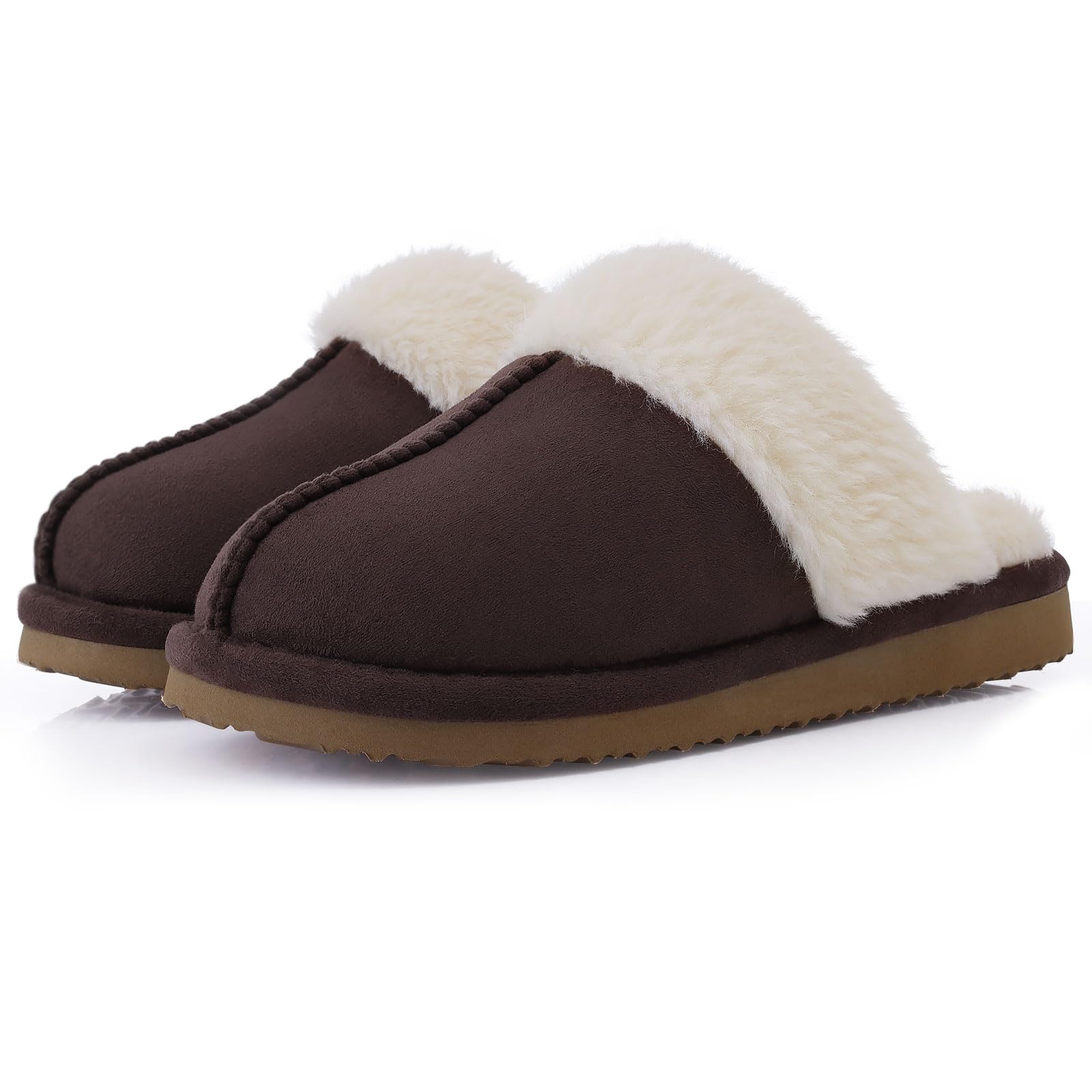 Sewing House - Litfun Winter Fuzzy Damespantoffels Memory Foam