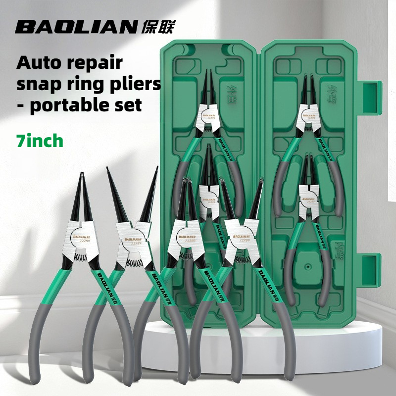 Snap Button Plier - BAOLIAN Circliptang Set 7'' Lange Neus