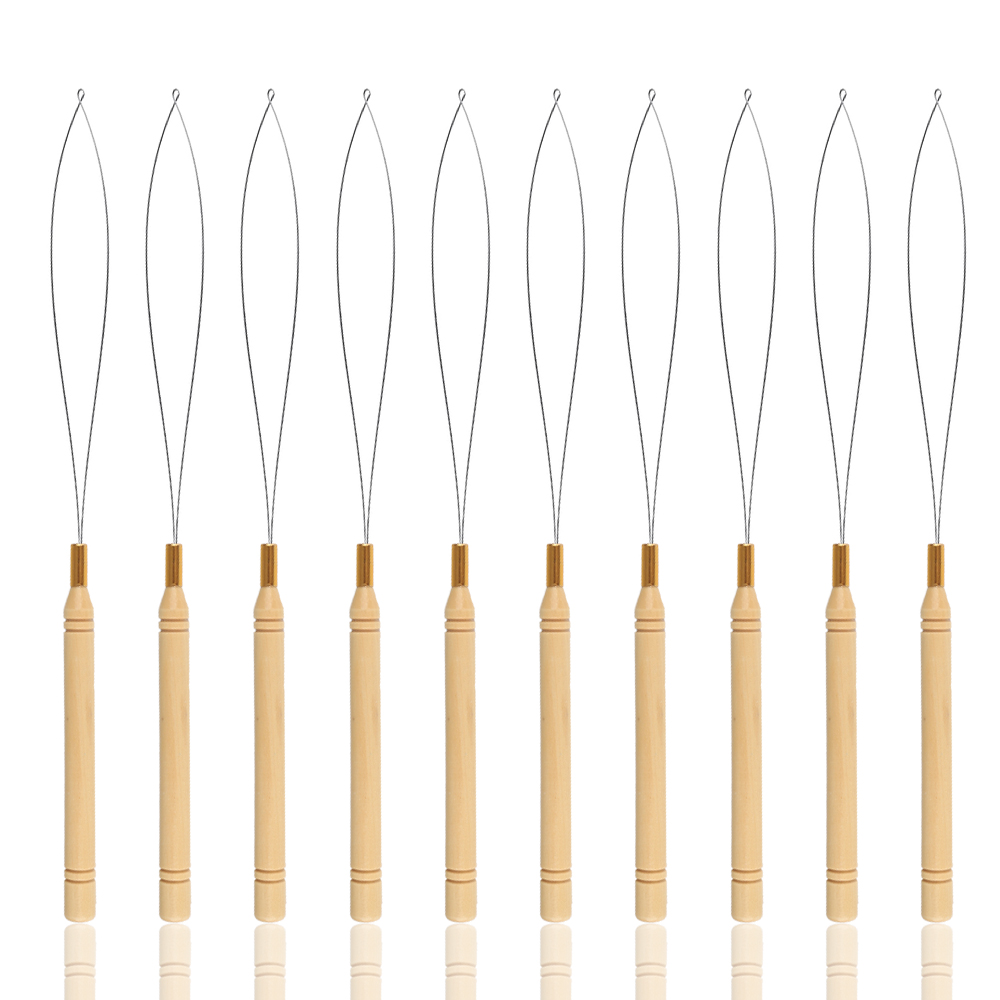 Needle Threader Tool - 10 Stuks Micro Ringen Lus Tool
