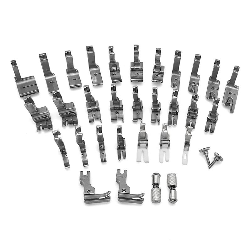 Textile Sewing Machine - A84E-31 PCS Persvoet Set 2 Wisselbare