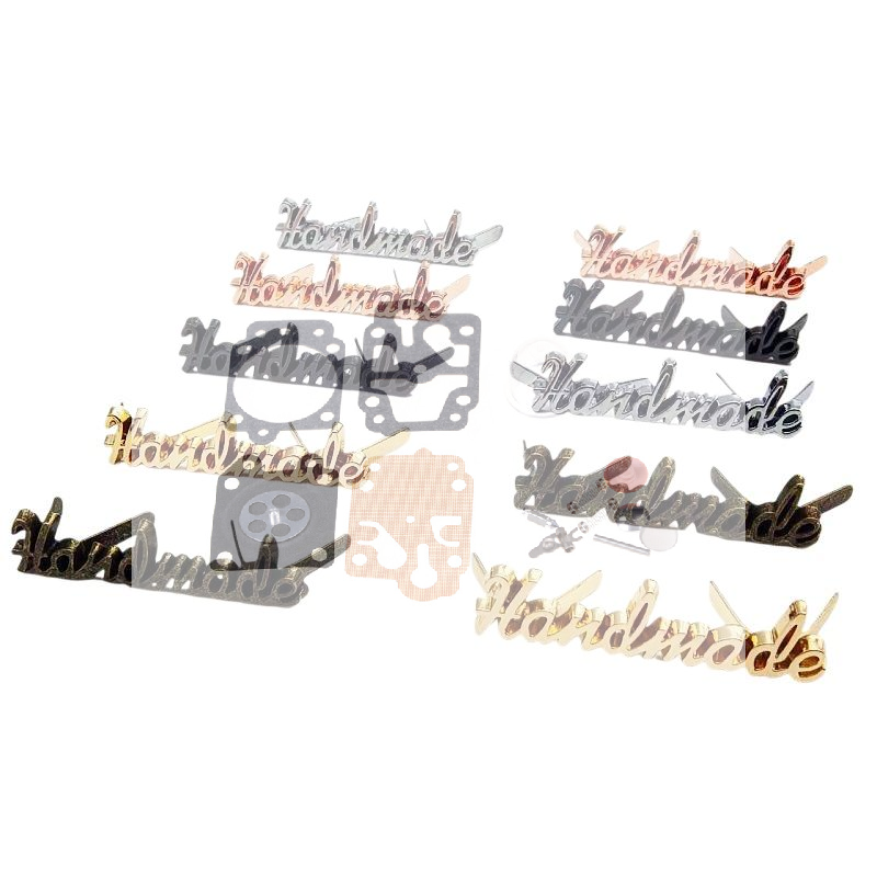 Handgemaakte metalen labels me - Sewing Label recensie en prijs