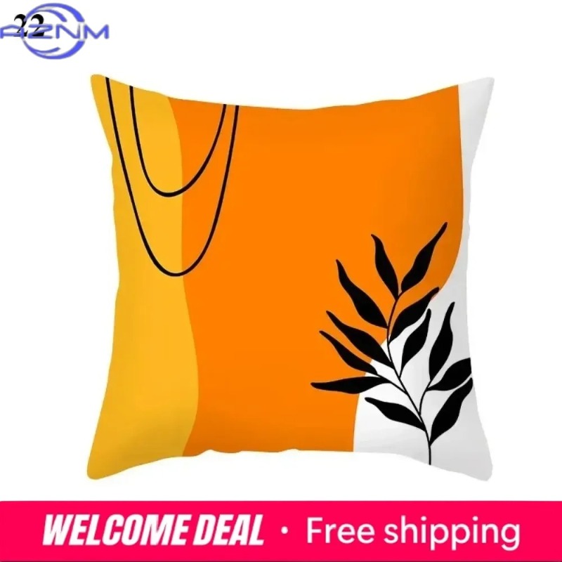 Boho oranje abstracte kussenho - Century Textile & Sewing Supply recensie en prijs