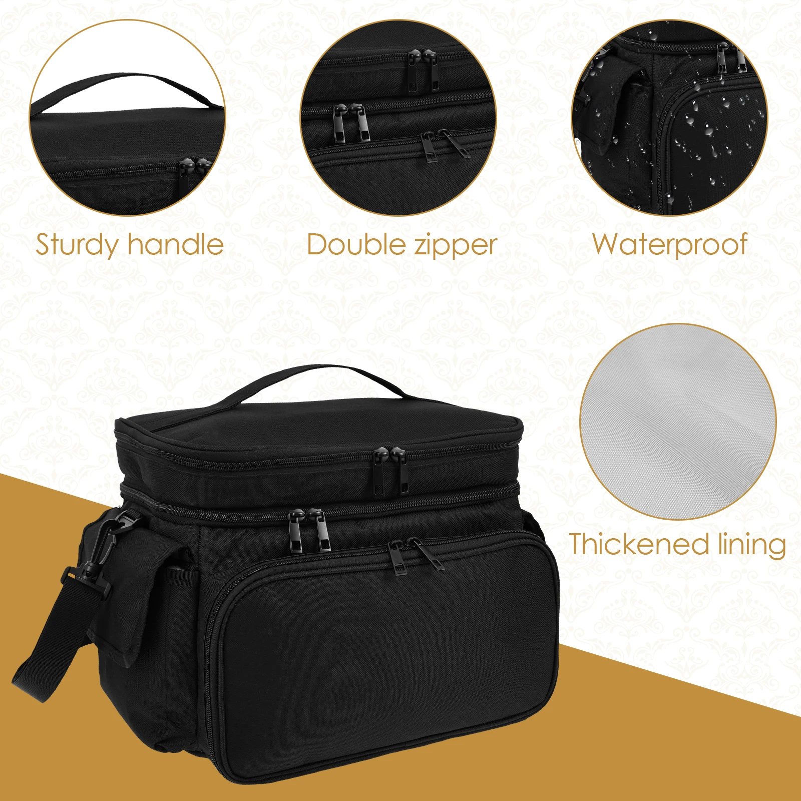 Grote naaitas Wol breigaren To - Sewing Tas recensie en prijs