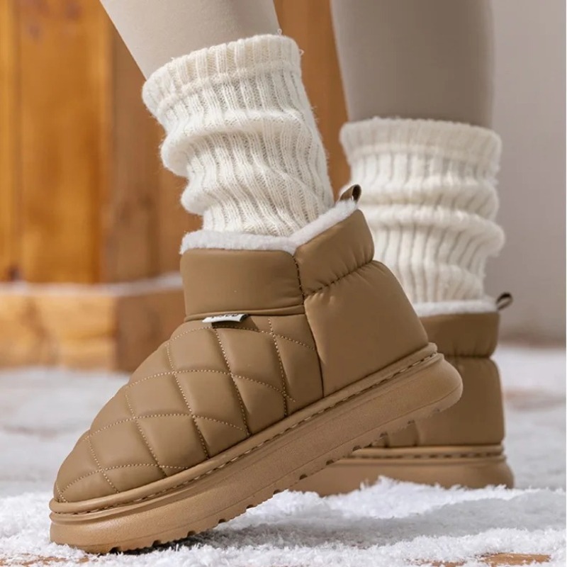 Winterfleece gevoerde pantoffe - Sewing House recensie en prijs