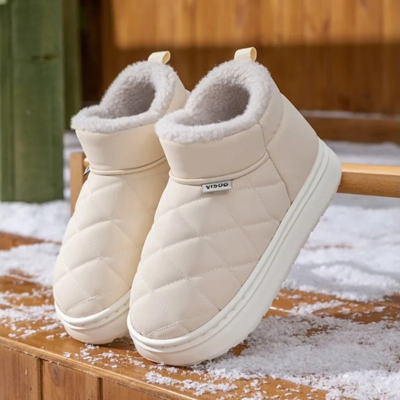 Winterfleece gevoerde pantoffe - Sewing House recensie en prijs