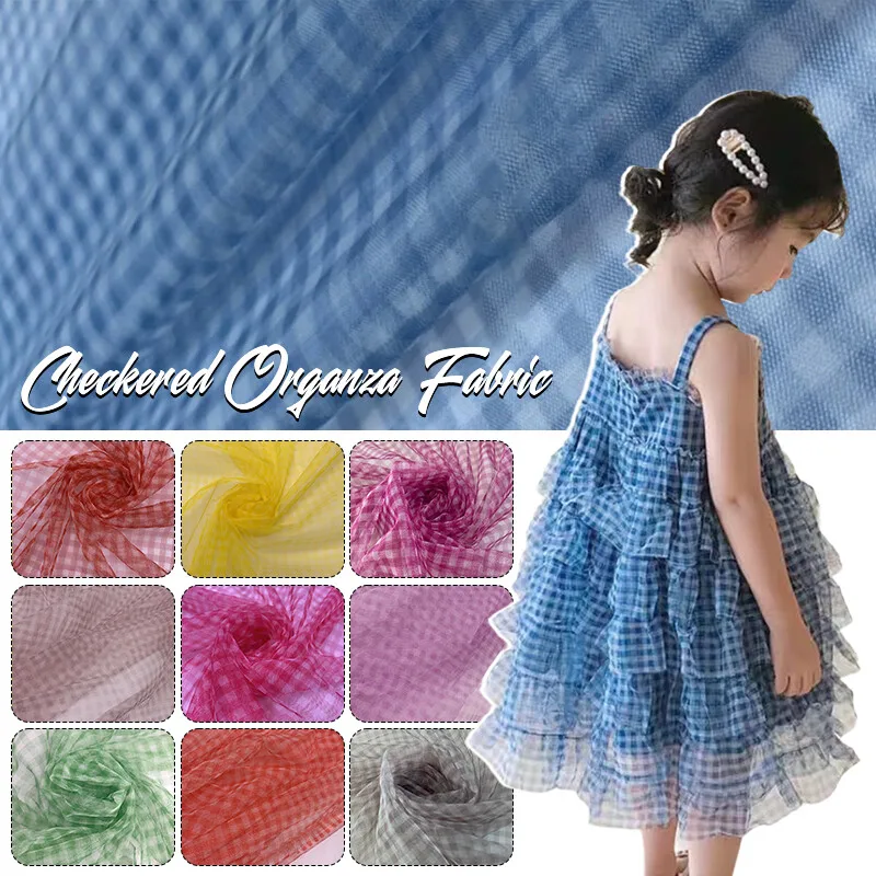 90x150cm geruite mesh stof tra - Is Sewing A Textile Craft recensie en prijs