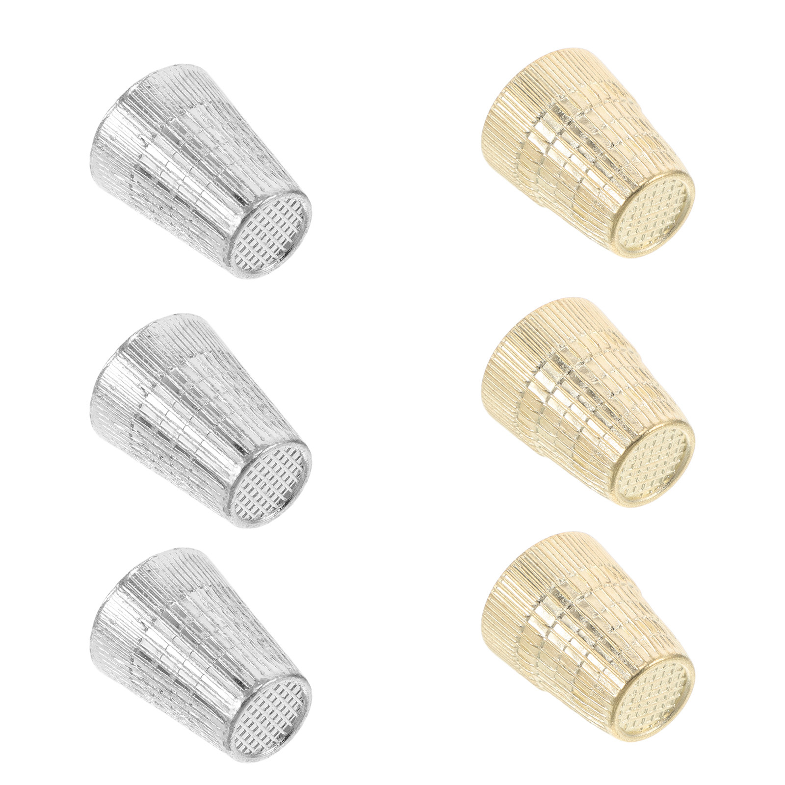 6 stuks vintage metalen naaivi - Sewing Thimble Metal recensie en prijs