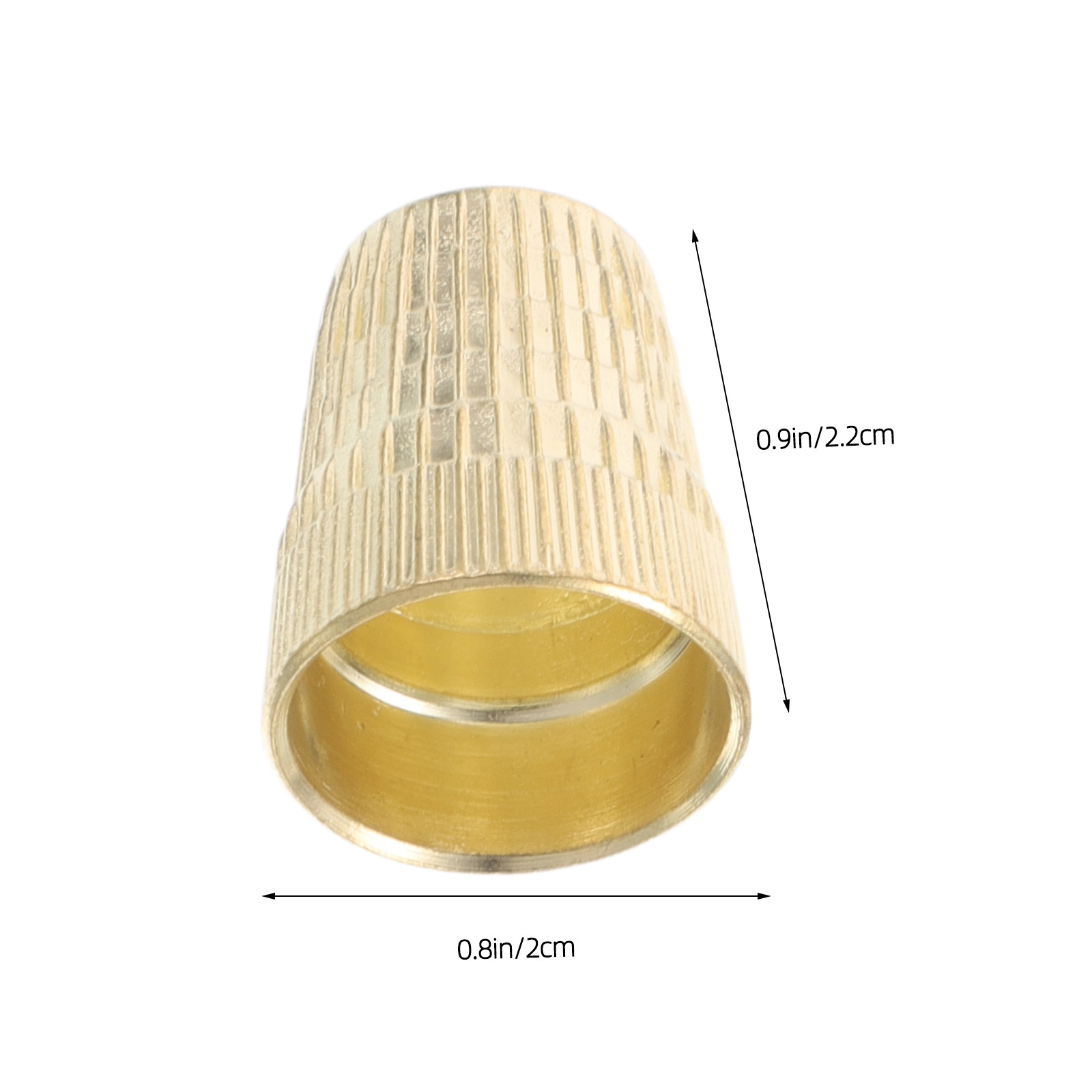 6 stuks vintage metalen naaivi - Sewing Thimble Metal recensie en prijs