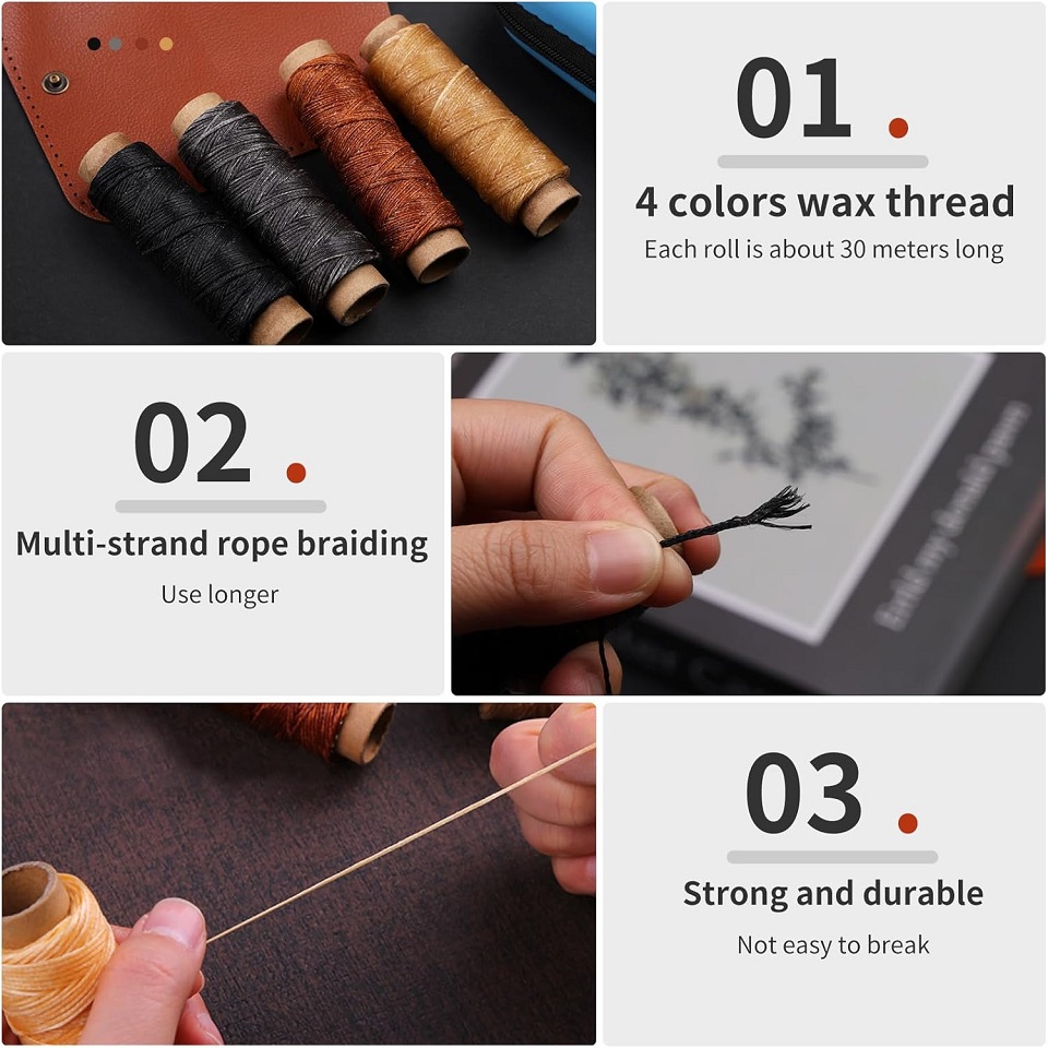 BUDDUR lederen naaigereedschap - Sewing Tas recensie en prijs
