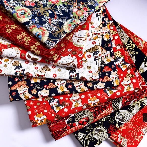 Bedrukte Bloem Japanse Stof Pe - Textile Sewing Patterns recensie en prijs