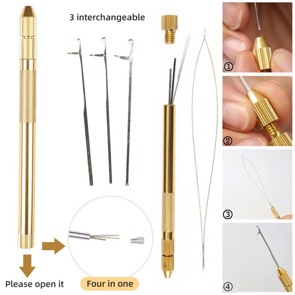 DIY 4-in-1 Haarverlenging Gere - Needle Threader Tool recensie en prijs