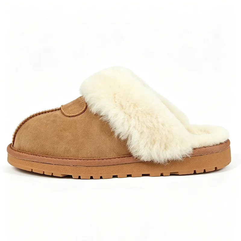 Natuurlijke Bontpantoffels voo - Sewing House recensie en prijs