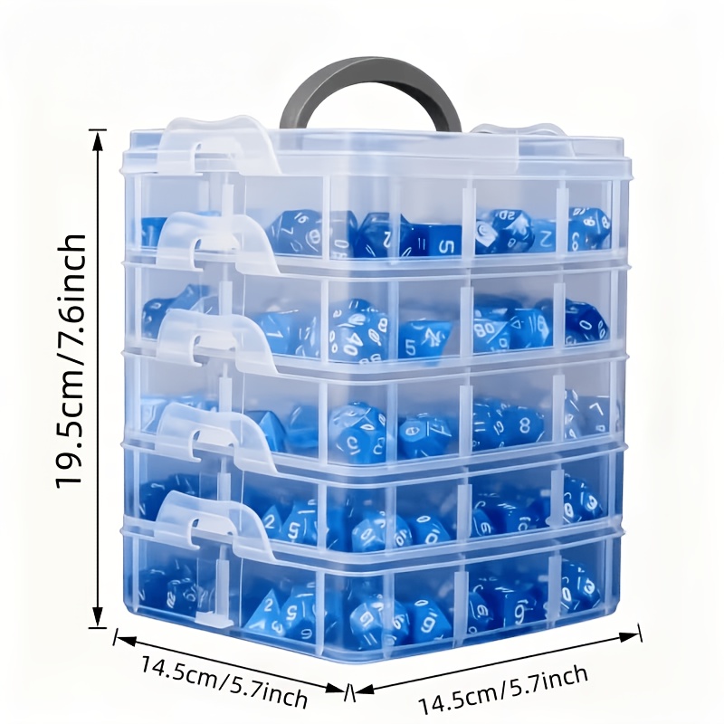 5-laags transparante opbergdoo - Sewing Tas recensie en prijs