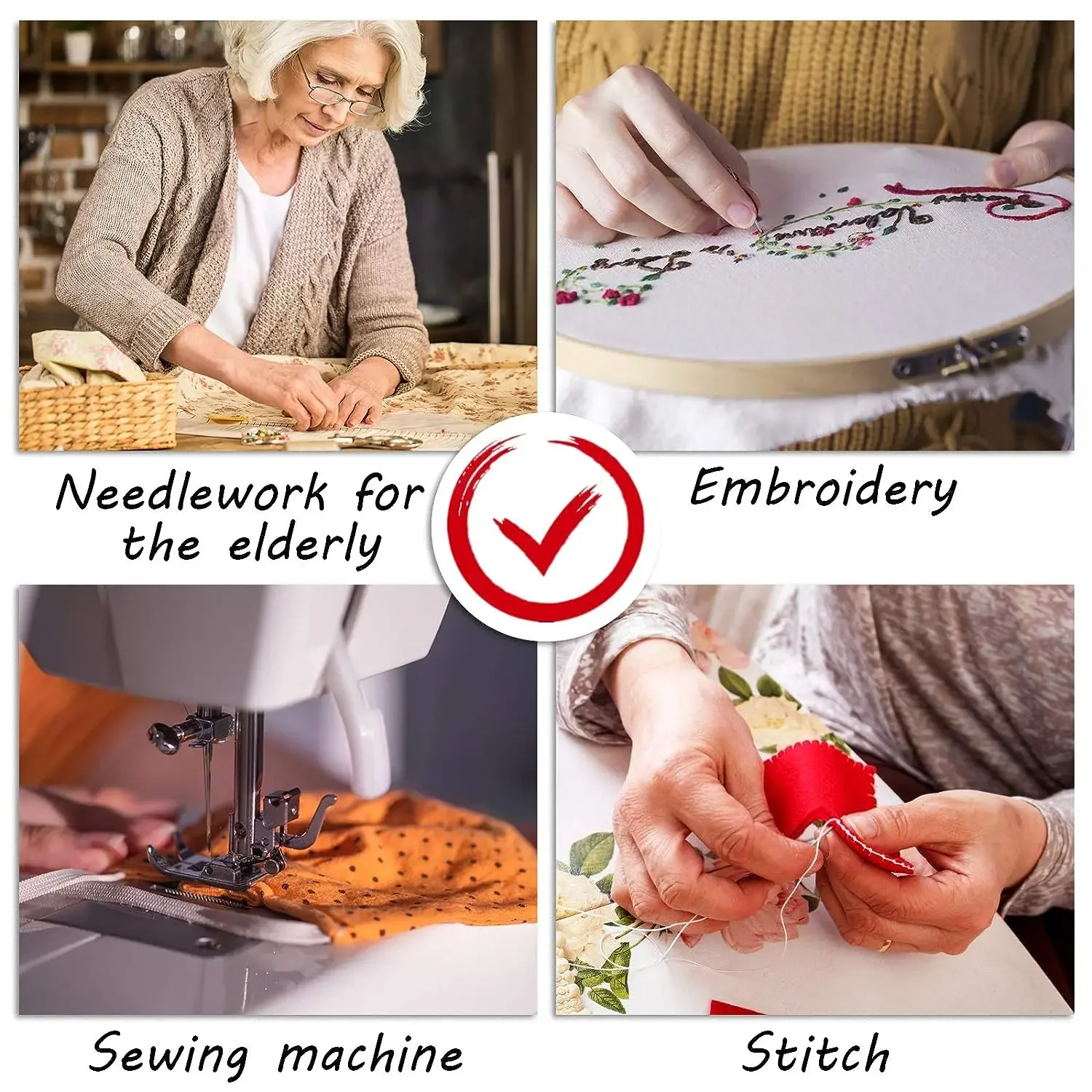 6-delige naaldinrijgerset voor - Needle Threader Tool recensie en prijs