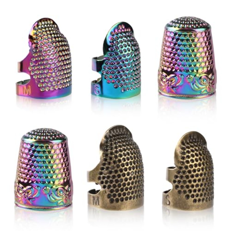 Vingerhoedjes voor handnaaien, - Sewing Thimble Metal recensie en prijs