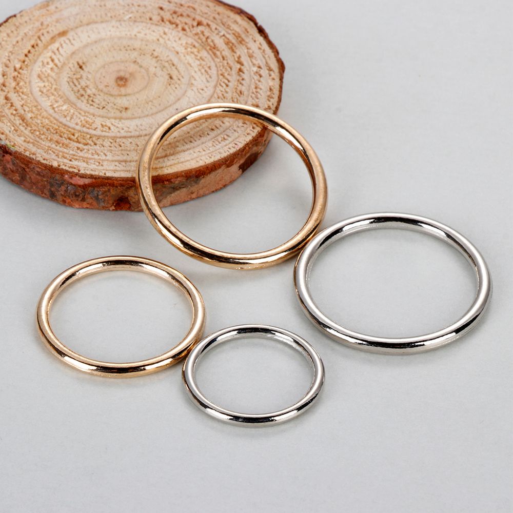 10 Stuks Metalen O Ring Zilver - Sewing Tas recensie en prijs