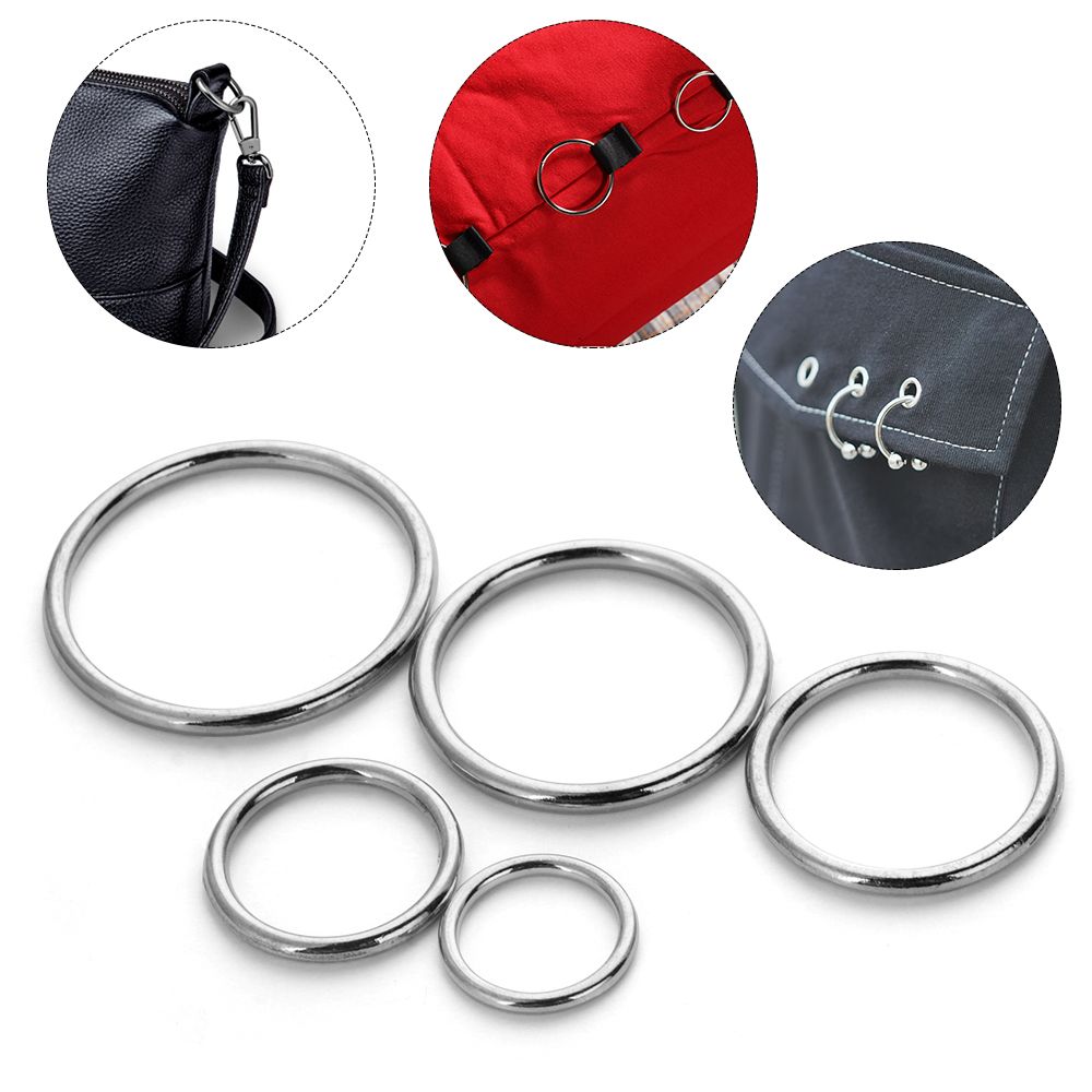 10 Stuks Metalen O Ring Zilver - Sewing Tas recensie en prijs