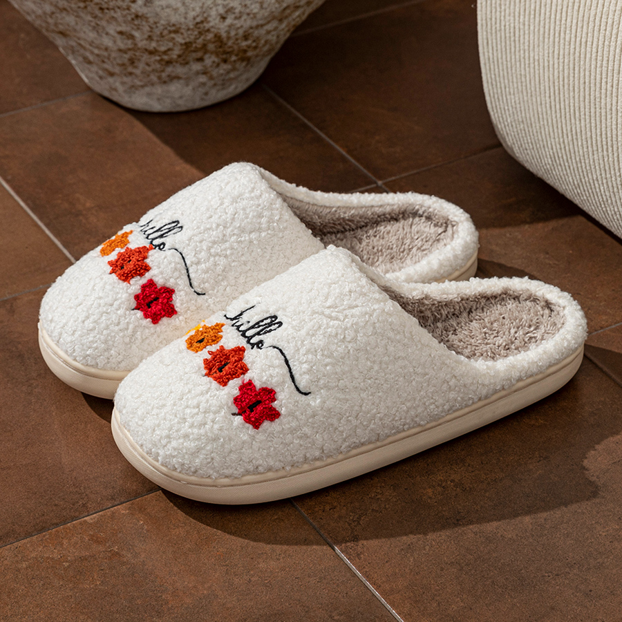 Winter damesslippers binnen za - Sewing House recensie en prijs