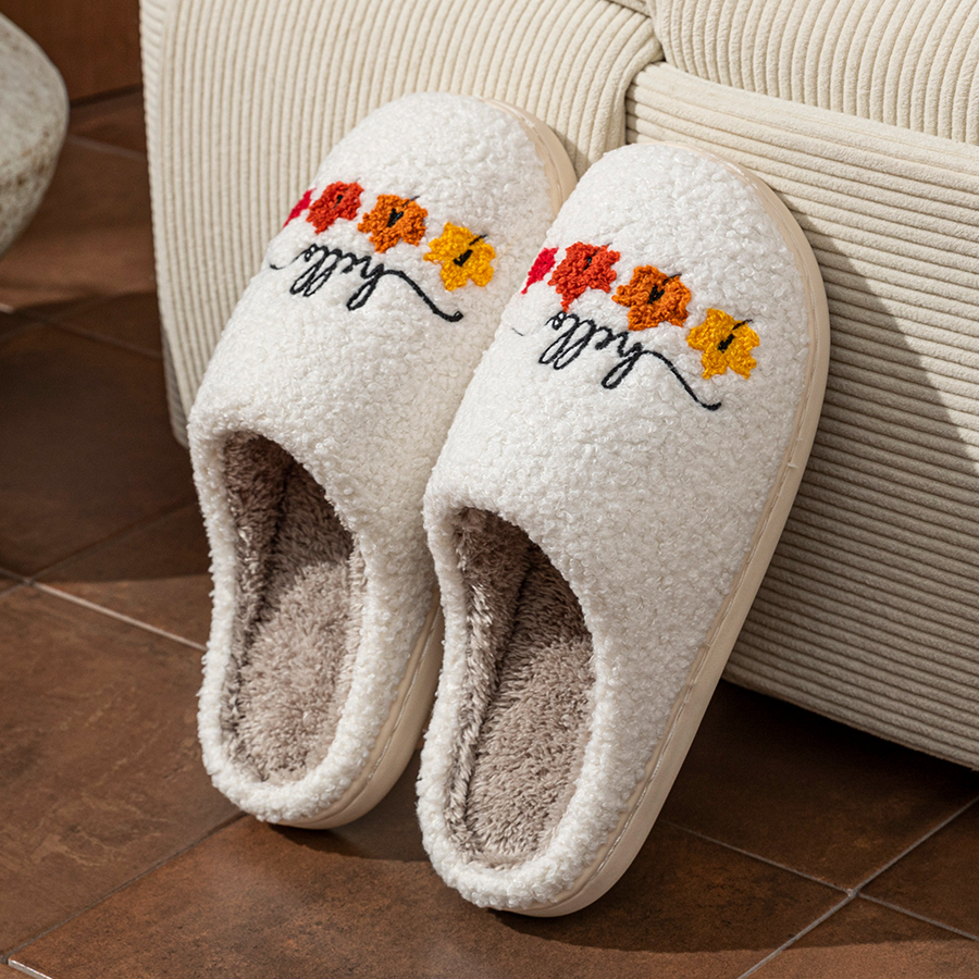 Winter damesslippers binnen za - Sewing House recensie en prijs
